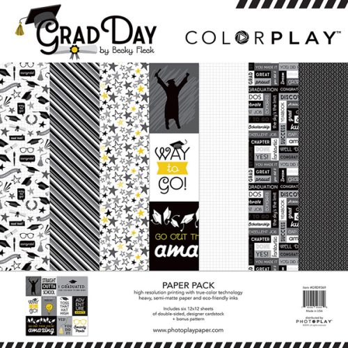 Colorplay Collection Pack 12"x12"-play Ball Bonus 6 Designs/2 Each 