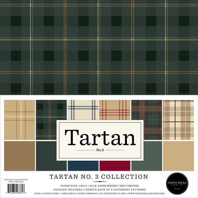 Tartan Number 3 Collection Kit - Carta Bella