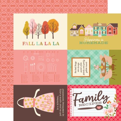 What's Cookin' 4x6 Elements Paper - Simple Stories