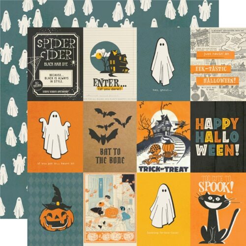 Scary Stories 3x4 Elements Paper/Simple Stories